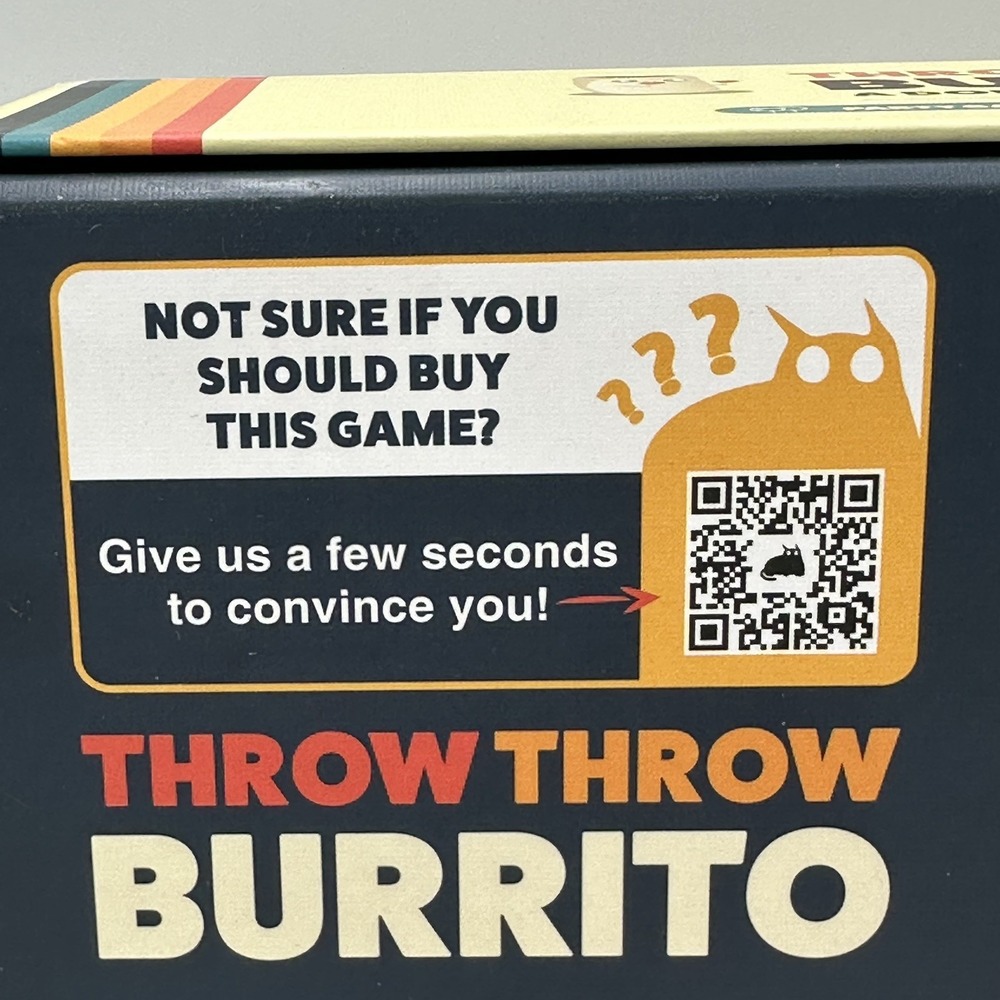 Board Game Throw Throw Burrito A Dodgeball Card Game Extreme Outdoor Edition Fun - Picture 6 of 6